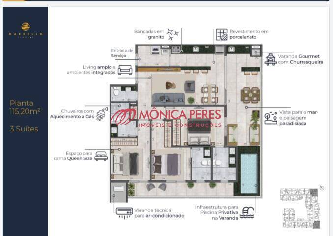 Apartamento à venda com 2 quartos, 70m² - Foto 11